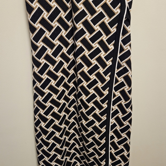 Diane Von Furstenberg x Target Collared Vintage Weave Sweaterknit Wrap Dress S. - Picture 8 of 16